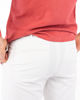 Immagine di YELLOW DOG - Pantalaccio tasca america riga goffrato bianco