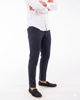 Immagine di YELLOW DOG - Pantalaccio tasca america riga goffrato blu con righe bianche