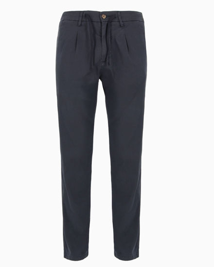 Immagine di YELLOW DOG - Pantalone tasca america blu con laccio