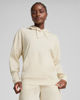 Immagine di PUMA - FELPA CON CAPPUCCIO PANNA  ESSENTIAL ELEVATED COMFORT DA DONNA, 685023-87