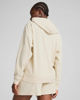 Immagine di PUMA - FELPA CON CAPPUCCIO PANNA  ESSENTIAL ELEVATED COMFORT DA DONNA, 685023-87
