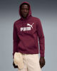 Immagine di PUMA - FELPA CON CAPPUCCIO BORDEAUX  ESSENTIAL N.1 LOGO HD - DA UOMO, 682571-96