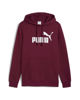 Immagine di PUMA - FELPA CON CAPPUCCIO BORDEAUX  ESSENTIAL N.1 LOGO HD - DA UOMO, 682571-96