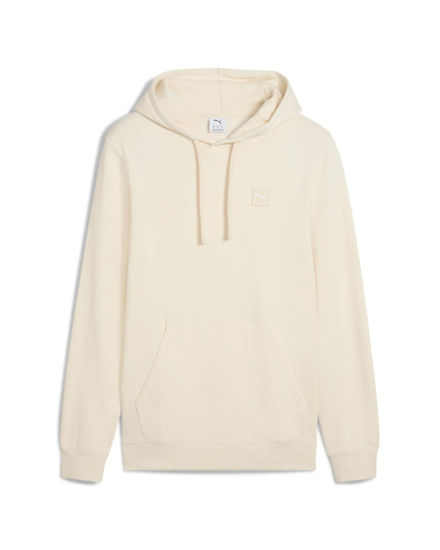 Immagine di PUMA - FELPA CON CAPPUCCIO PANNA ESSENTIAL N.1 LOGO HD - DA UOMO, 688254-99