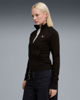 Immagine di PUMA - FELPA FULL ZIP NERA  ESSENTIAL SLIM TRACK  - DA DONNA, 634323-01