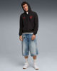 Immagine di PUMA - FELPA NERA FULL ZIP  MILAN ESSENTIAL DA UOMO, 786800-04
