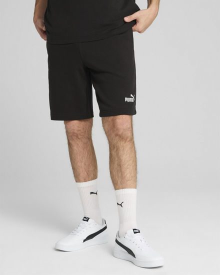 Immagine di PUMA - SHORT NERO ESSENTIAL NO. 1 LOGO SLIM 9"  DA UOMO, 682646-01