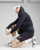 Immagine di PUMA - SHORT BLU ESSENTIAL 2 COLOR N.1 LOGO  ROSSO, 684715-19