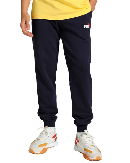 Immagine di PUMA - PANTALONE NAVY ESSENTIAL  2 COLOR NO.1 LOGO SW DA UOMO, 684714-19