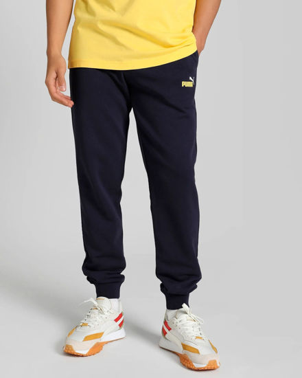 Immagine di PUMA - PANTALONE NAVY ESSENTIAL 2 COLOR NO.1 LOGO SW DA UOMO, 684714-16