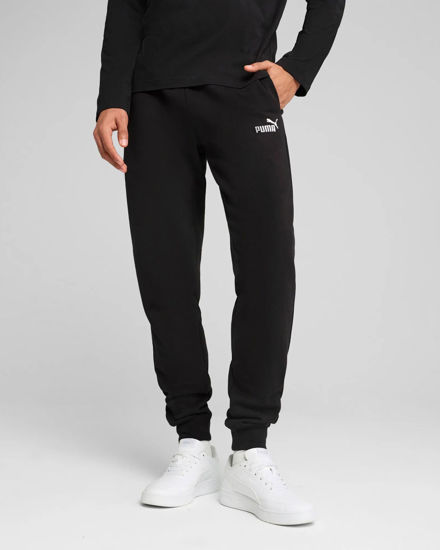 Immagine di PUMA - PANTALONE ESSENTIAL NO. 1 LOGO SLIM FL NERO  DA UOMO,  682642-01