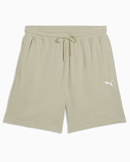 Immagine di PUMA -SHORT GRIGIO WARDROBE ESSESSENTIAL  WAFFLE RELAXED , 634367-61