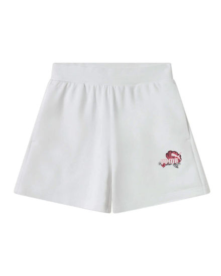 Immagine di PUMA - SHORT BIANCO  ESSENTIAL +FLORAL 5" TR DA DONNA, 689045-02