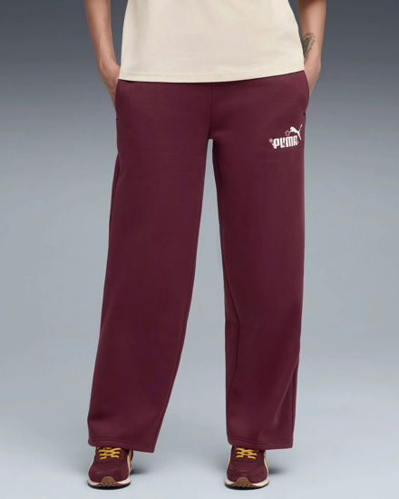 Immagine di PUMA - PANTALONE TUTA DRITTI BORDEAUX ESSENTIAL NATURE 2.0 COMFORT  DA DONNA, 688081-96