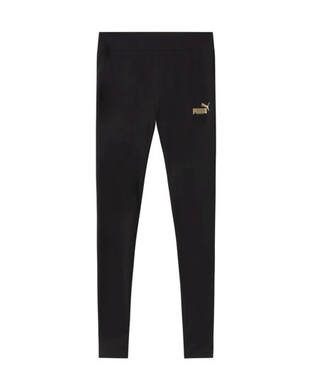 Immagine di PUMA -LEGGINGS NERO ESSENTIAL +TEXTURED FOIL LOGO DA DONNA, 692201-01