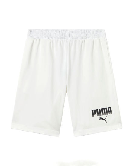 Immagine di PUMA - SHORT BIANCO  ESSENTIAL GRAPHIC IN JERSEY DA UOMO, 694943-02