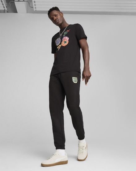 Immagine di PUMA - PANTALONE TUTA  NERO SPORTS LEGACY GRAPHIC DA UOMO, 629631-01
