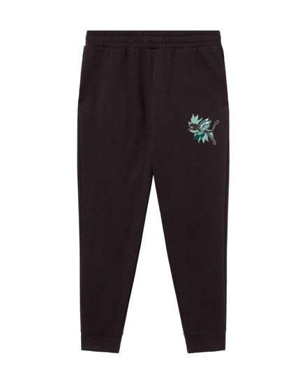 Immagine di PUMA - PANTALONE TUTA NERO GRAPHIC FLOWERED DA DONNA,  693423-01