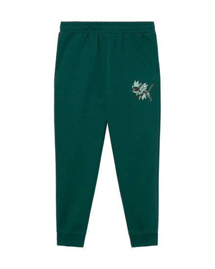 Immagine di PUMA - PANTALONE TUTA VERDE GRAPHIC FLOWERED DA DONNA,  693423-75