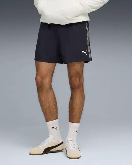 Immagine di PUMA -SHORT BLU ESSENTIAL TAPE WOVEN 5"   DA UOMO,  691697-16