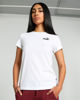 Immagine di PUMA - TSHIRT MEZZA MANICA BIANCA  ESSENTIAL SMALL LOGO TEE  DA DONNA - 586776-02
