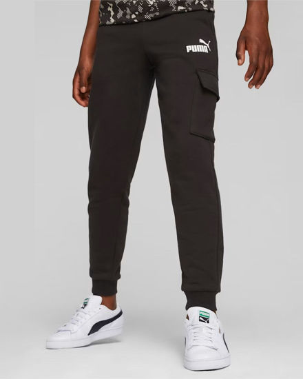 Immagine di PUMA - PANTALONE NERO JUNIOR ( 5-16 ANNI)  ESSENTIAL CARGO PANTS FL ,  676320-01