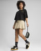 Immagine di PUMA - T-SHIRT MEZZA MANICA NERA  LOEPARDATA UXE OVERSIZED SHORT  DA DONNA, 632337-01