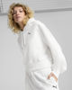 Immagine di PUMA - FELPA CON CAPPUCCIO  BIANCA  WARDROBE ESSENTIAL RELAXED CROP DA DONNA , 629746-02