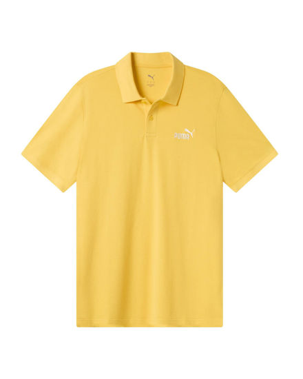 Immagine di PUMA - POLO GIALLA ESSENTIAL N.1 LOGO PIQUE TU DA UOMO - 682552-55