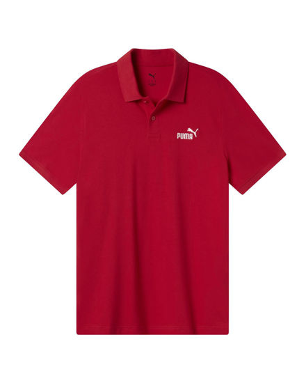 Immagine di PUMA - POLO ROSSA ESSENTIAL N.1 LOGO PIQUE TU DA UOMO - 682552-11
