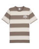 Immagine di PUMA - T-SHIRT  BEIGE E MARRONE CLASSIC STRIPE AOP TEE  DA UOMO, 684657-93