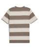 Immagine di PUMA - T-SHIRT  BEIGE E MARRONE CLASSIC STRIPE AOP TEE  DA UOMO, 684657-93
