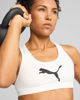 Immagine di PUMA -REGGISENO SPORTIVO BIANCO 4KEEPS BRA DA DONNA, 526960-52