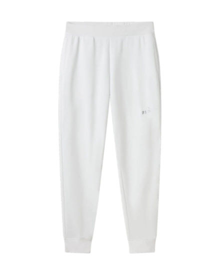 Immagine di PUMA - PANTALONE BIANCO ESSENTIAL +TEXTURED FOIL LOGO DA DONNA,  688996-02