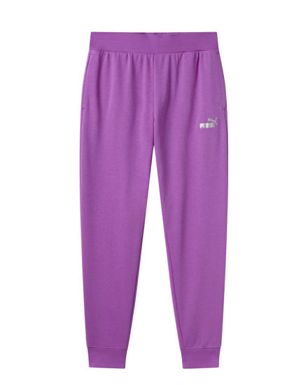 Immagine di PUMA - PANTALONE FUXIA ESSENTIAL +TEXTURED FOIL LOGO DA DONNA,  688996-89