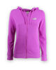 Immagine di PUMA - FELPA CON CAPPUCCIO FULL ZIP FUXIA ESSENTIAL+TEXTURED FOIL DA DONNA , 689088-89