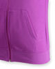Immagine di PUMA - FELPA CON CAPPUCCIO FULL ZIP FUXIA ESSENTIAL+TEXTURED FOIL DA DONNA , 689088-89