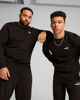Immagine di PUMA - FELPA  NERA ESSENTIAL SMALL N.1 LOGO CREW FL  DA UOMO, 682562-01