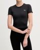 Immagine di PUMA - T-SHIRT DA ALLENAMENTO MEZZA MANICA NERA STRONG CROSS BACK TEE  DA DONNA, 528494-01