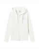 Immagine di PUMA - FELPA CON CAPPUCCIO FULL ZIP BIANCA ESSENTIAL RHINESTONE FZ HD  DA DONNA , 693552-02