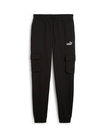 Immagine di PUMA - PANTALONE TUTA NERO ESSENTIALNO.1 LOGO CARGO FL CL  DA UOMO,  682660-01