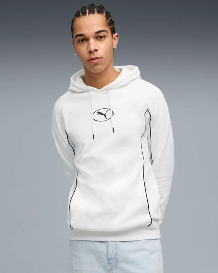 Immagine di PUMA -FELPA CON CAPPUCCIO BIANCA SPORT HD FL DA UOMO,  688394-02