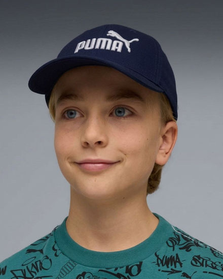 Immagine di PUMA - CAPPELLO DA BASEBALL JUNIOR BLU ESSENTIAL N.1 LOGO ,  026853-03