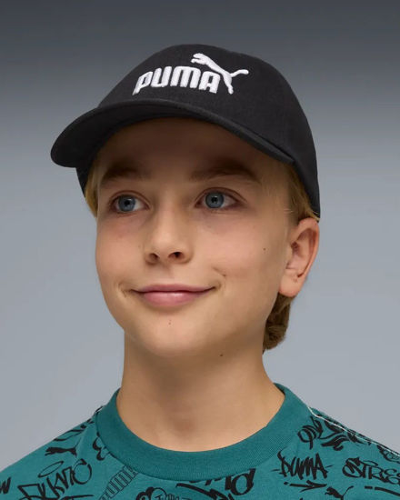 Immagine di PUMA - CAPPELLO DA BASEBALL JUNIOR  NERO ESSENTIAL N.1 LOGO ,  026853-01