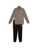 Immagine di PUMA - TUTA COMPLETA FULL ZIP TAUPE E NERA ESSENTIAL SWEAT SUIT - DA UOMO, 684848-93