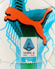 Immagine di PUMA - PALLONE MINI ORBITA SERIE A  BIANCO/MULTICOLOR  CON LOGO ARANCIONE MISURA 1, 084642-01