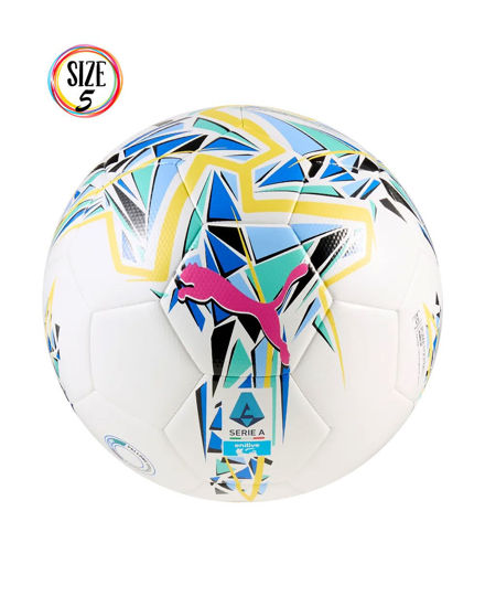 Immagine di PUMA - PALLONE ORBITA SERIE A  BIANCO -MULTICOLOR MISURA 5, 084640-03