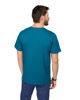 Immagine di BROKER'S - Tshirt manica corta petrolio con stampa in cotone