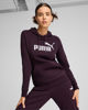 Immagine di PUMA - FELPA CON CAPPUCCIO ESSENTIAL LOGO HOODIE FL VIOLA DA DONNA, 586789-46