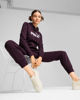 Immagine di PUMA - FELPA CON CAPPUCCIO ESSENTIAL LOGO HOODIE FL VIOLA DA DONNA, 586789-46